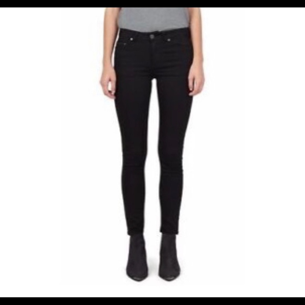 ACNE skin 5 black skinny jeans